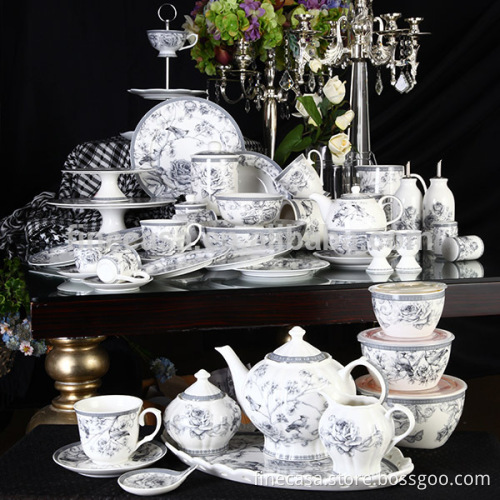 250CC Elegant Tea Cup and Saucer Wholesale
